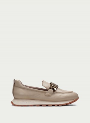 Hispanitas Loira Loafers Dames Wit | OQG5558YB