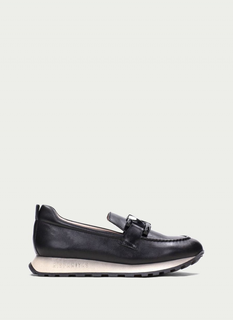 Hispanitas Loira Loafers Dames Zwart | OQH6360HS