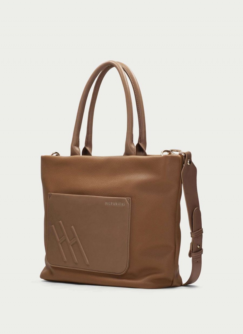 Hispanitas Tote Tassen Dames Bruin | YGN8694MR